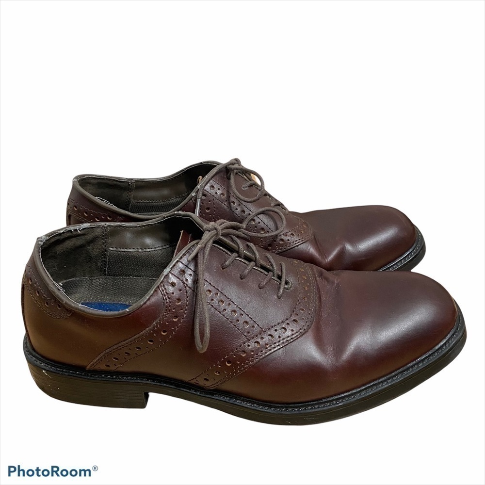 Nunn Bush Leather Oxford Brown Shoes Sz 11 Men’s